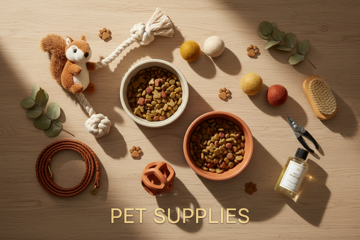 Premium Pet Supplies for Cats & Dogs Collection by Pawtrait Co.