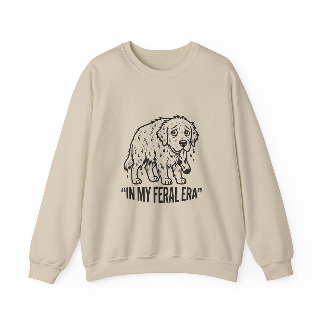 In My Feral Era Tired Mom Sweatshirt