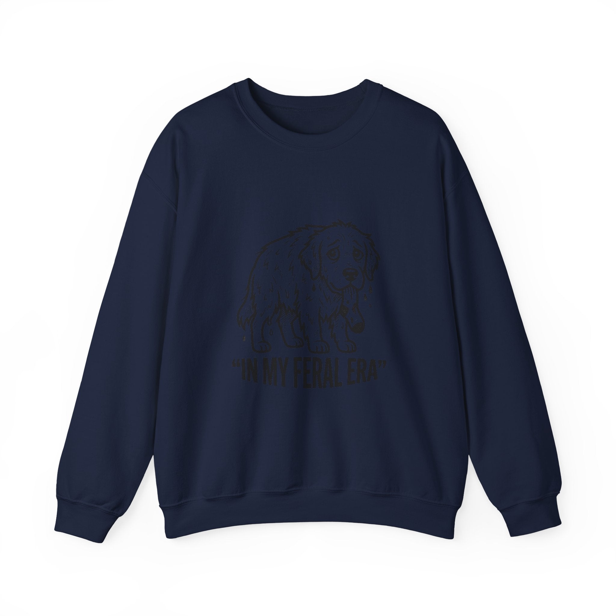 In My Feral Era Tired Mom Sweatshirt