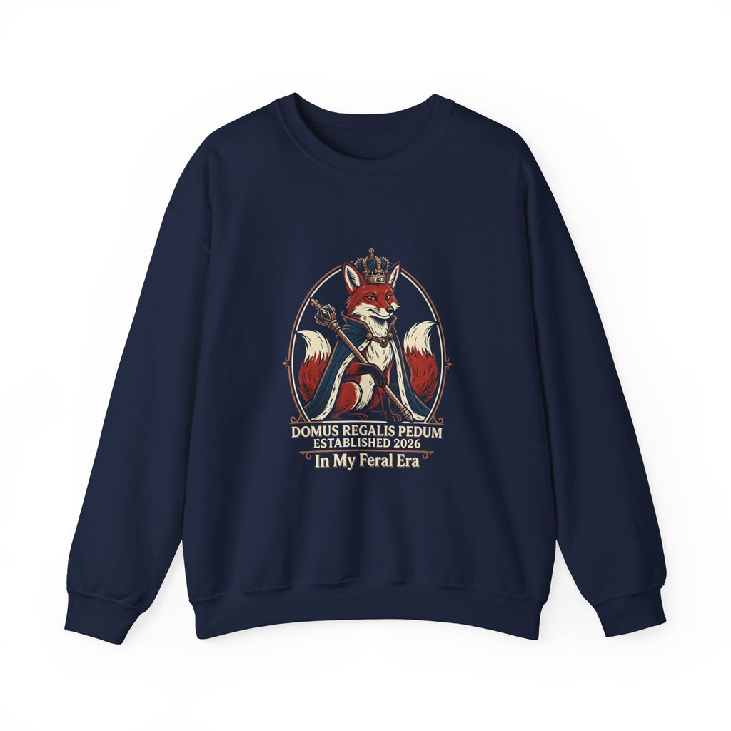 Regal Snark Crewneck Sweatshirt | Gen Z Sassy Typographic Aesthetic