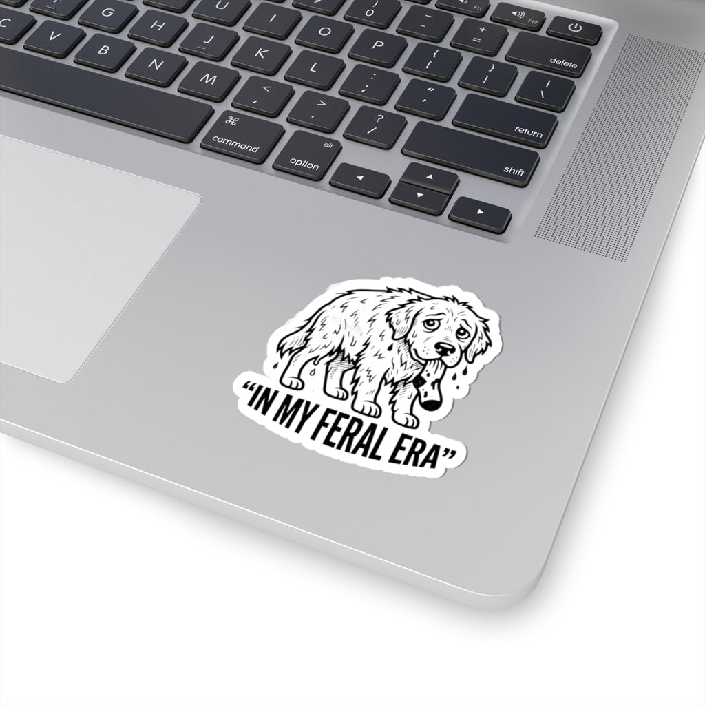 In My Feral Era Raccoon Introvert Sticker