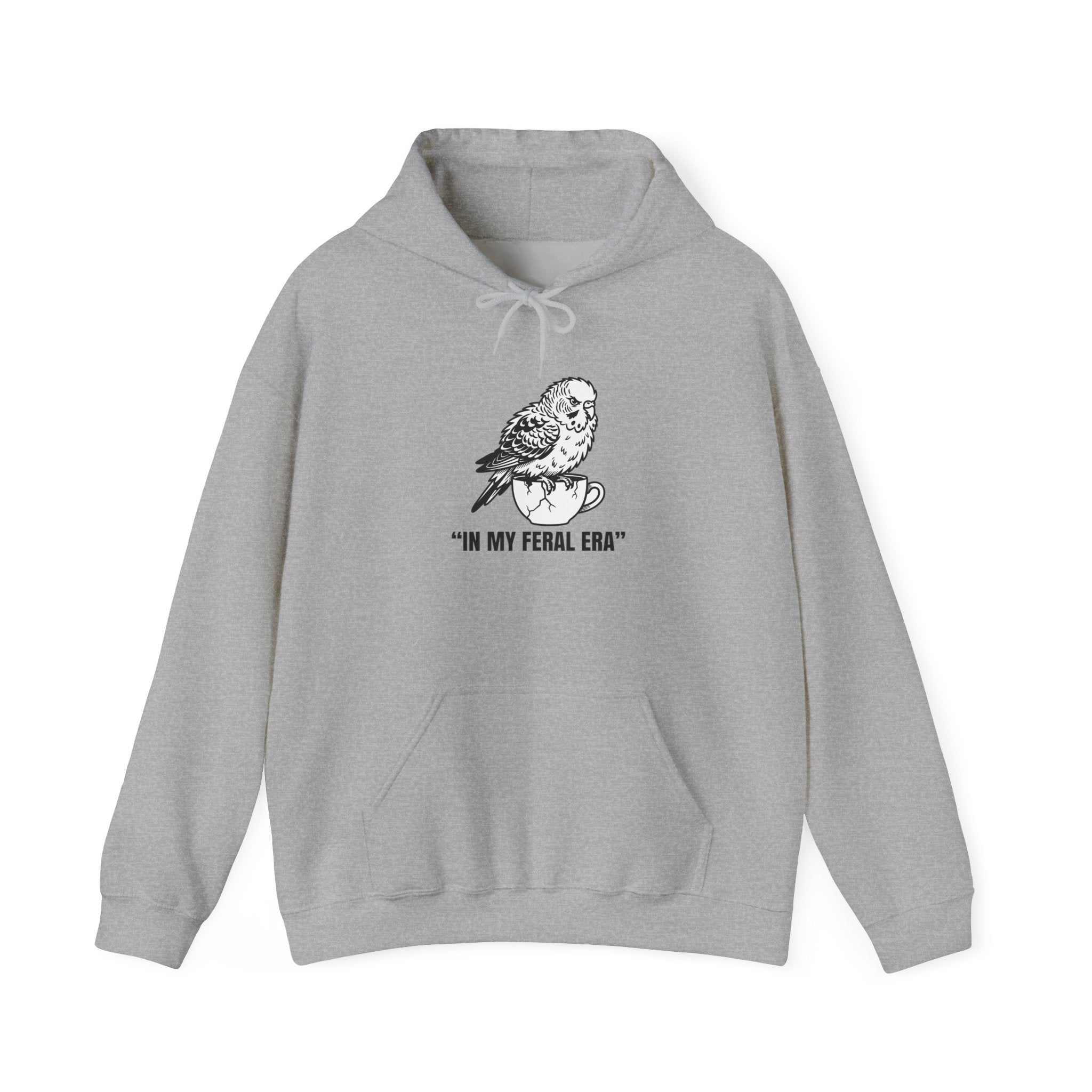 In My Feral Era Raccoon Mascot Hoodie