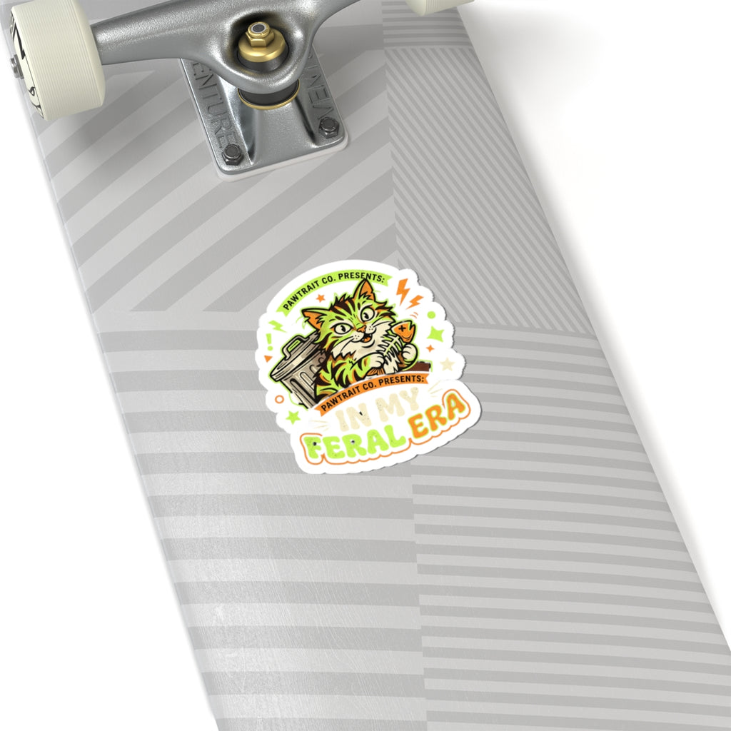 Feral Era Cat Mascot Sticker