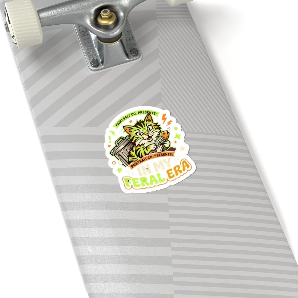 Feral Era Cat Mascot Sticker