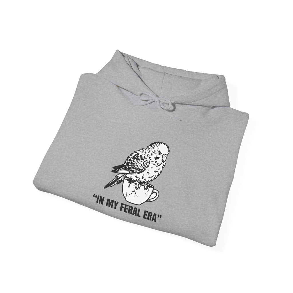 In My Feral Era Raccoon Mascot Hoodie