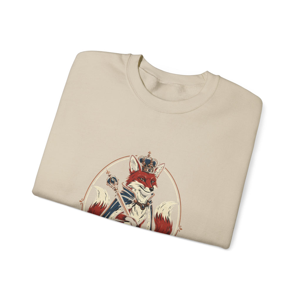 Regal Snark Crewneck Sweatshirt | Gen Z Sassy Typographic Aesthetic