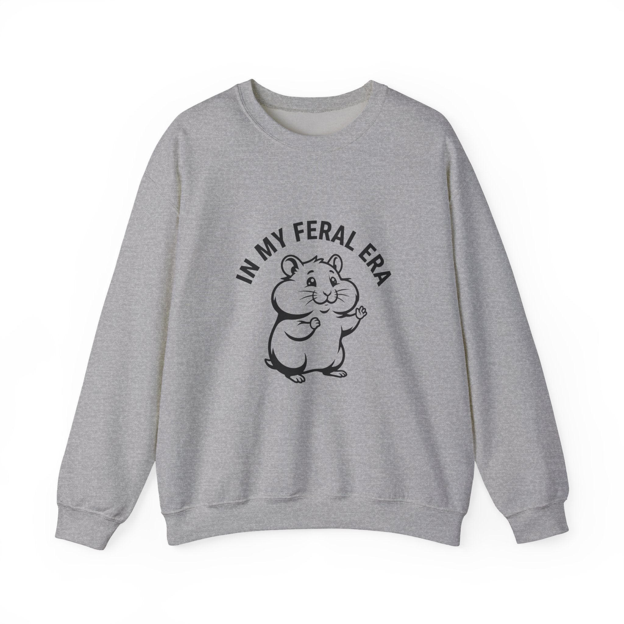 In My Feral Era Sweatshirt | chaotic cute, vintage mascot
