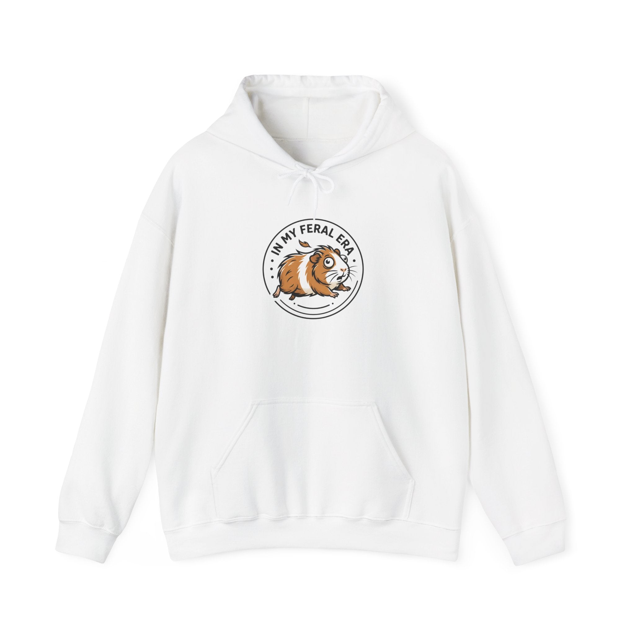 In My Feral Era Hamster Vintage Mascot Hoodie