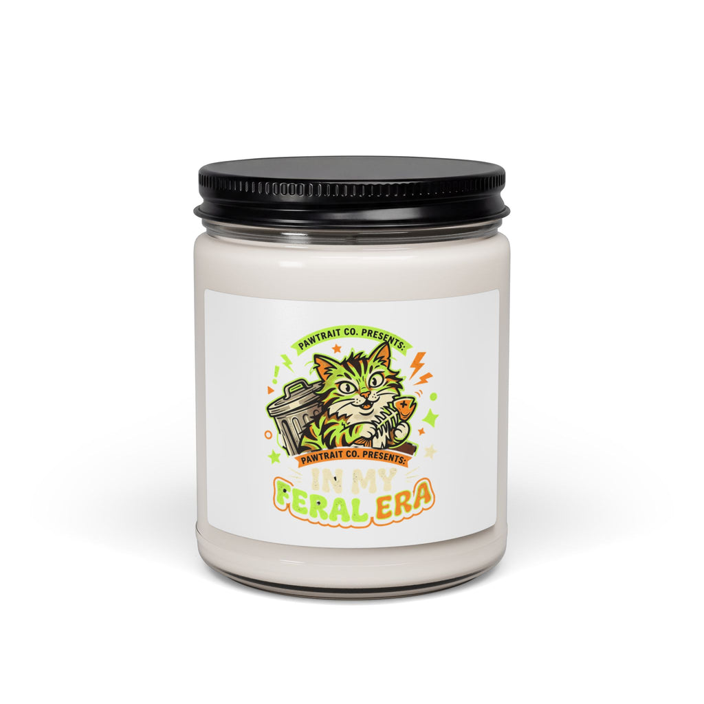 Feral Era Cat Mascot Soy Candle 9oz