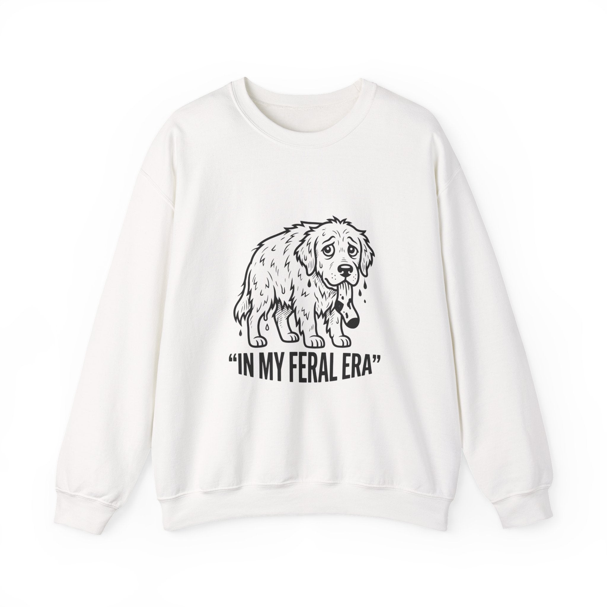 In My Feral Era Tired Mom Sweatshirt