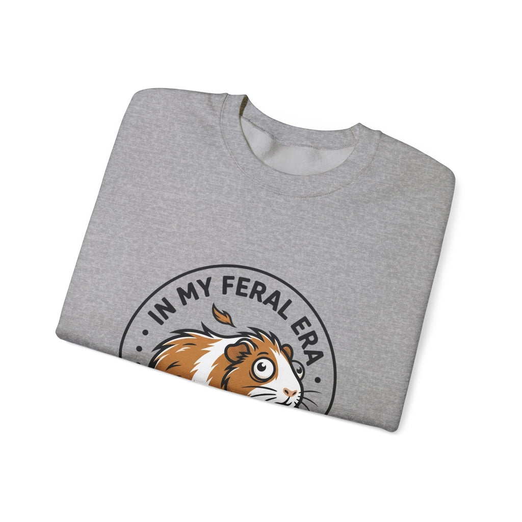 In My Feral Era Chaotic Cute Mascot Sweatshirt