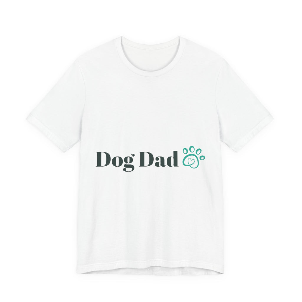 Dog Dad T-Shirt Paw Print Graphic Tee