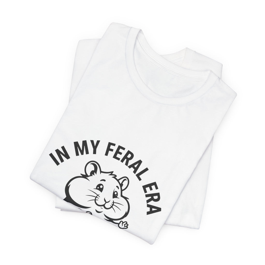 Feral Era Hamster Vintage Mascot Tee by Pawtrait Co.