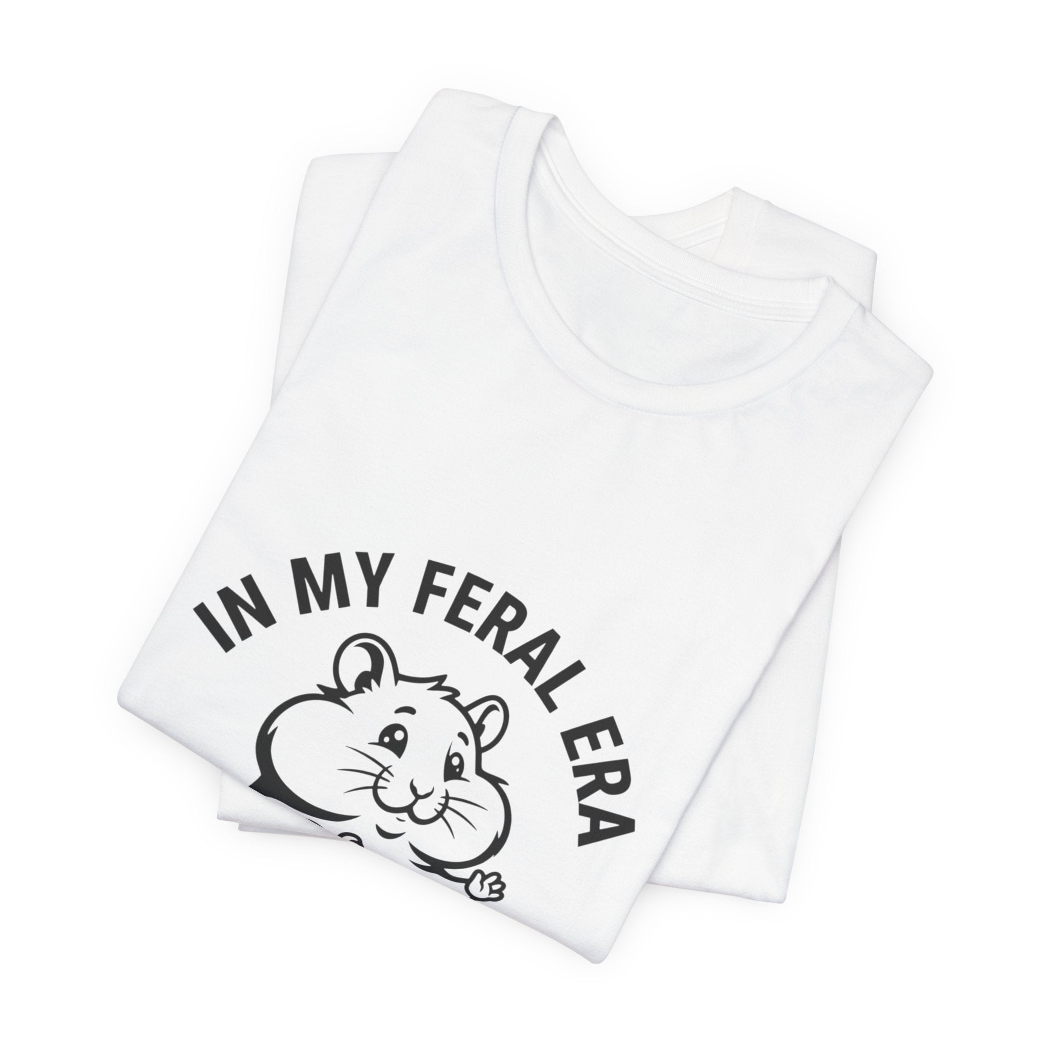 Feral Era Hamster Vintage Mascot Tee by Pawtrait Co.