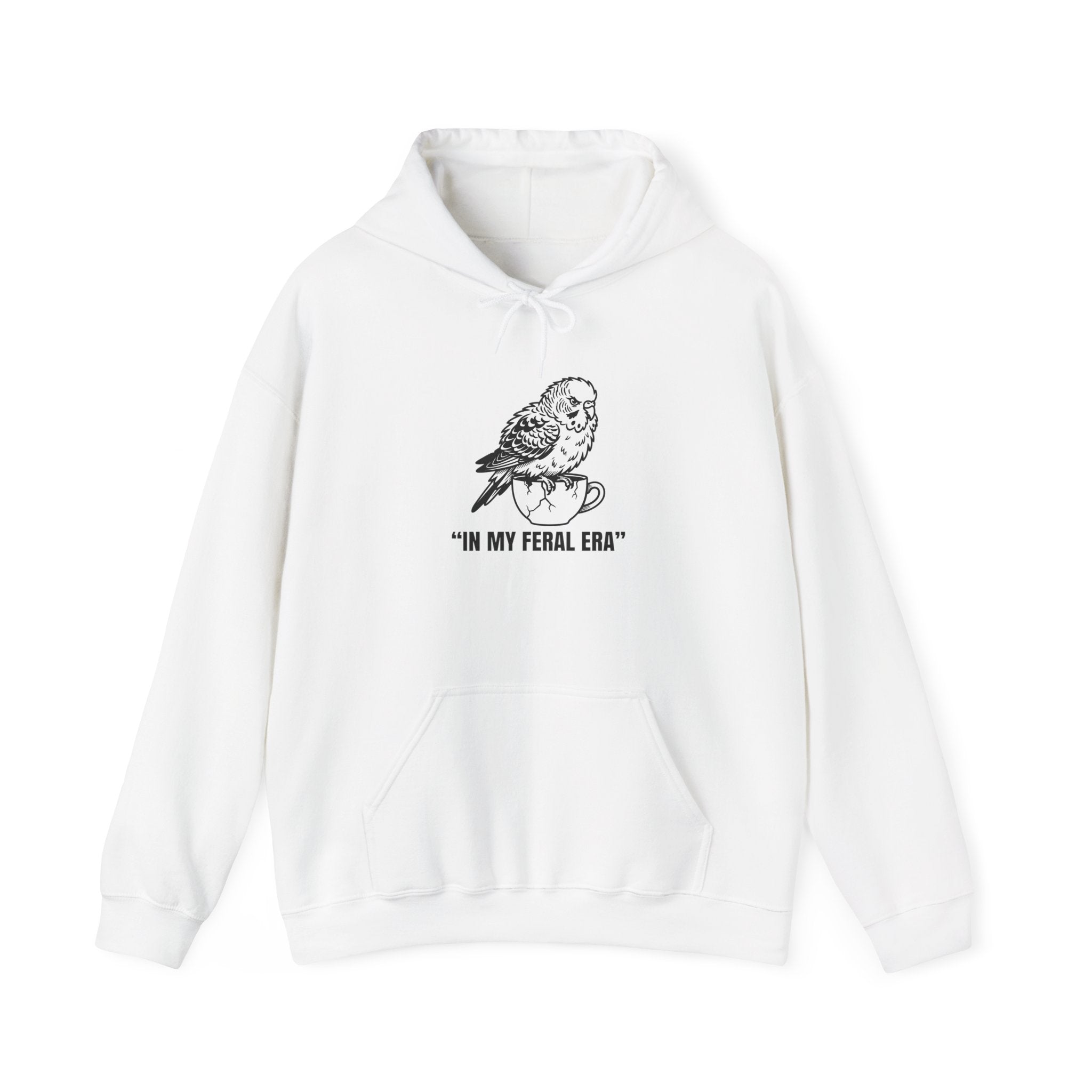 In My Feral Era Raccoon Mascot Hoodie