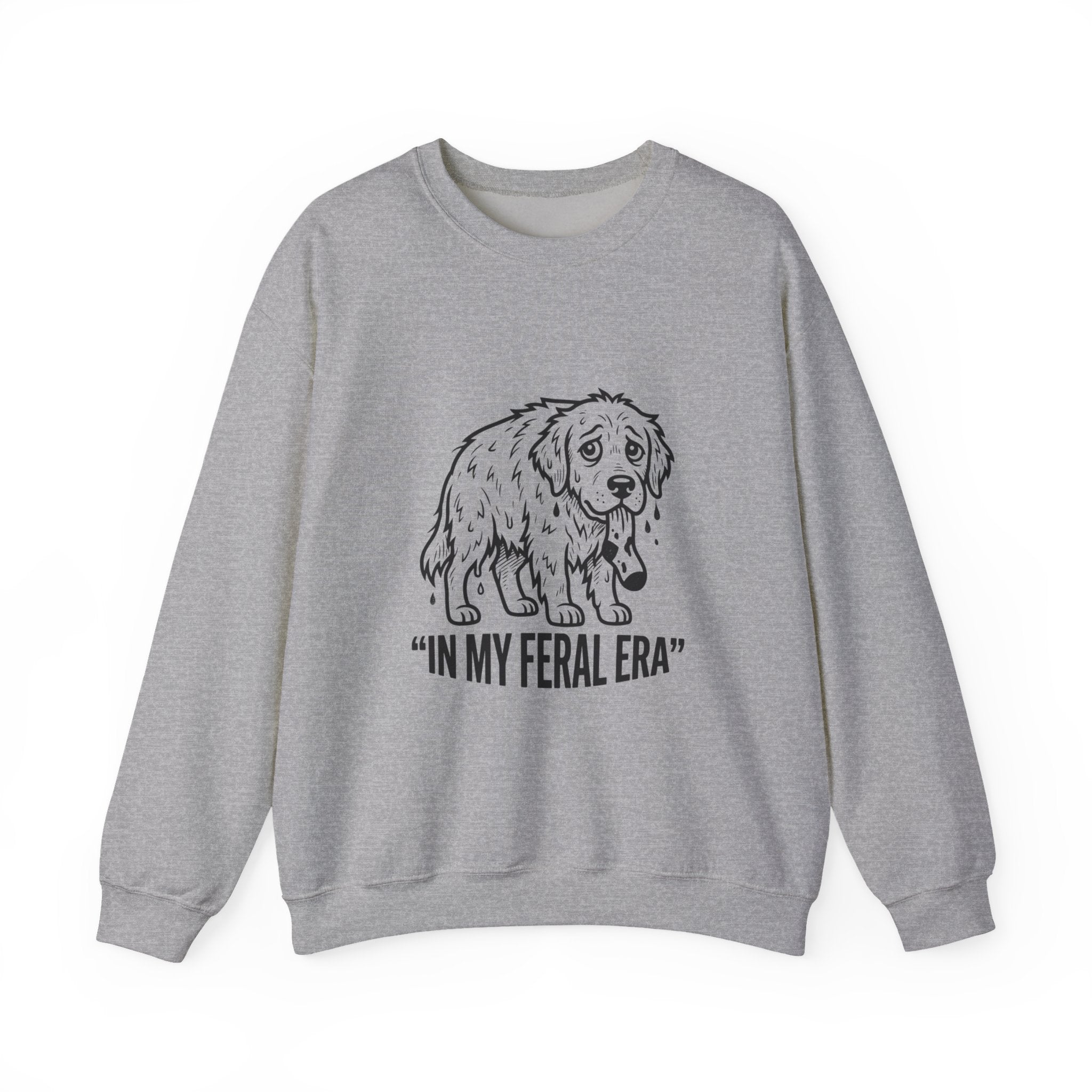 In My Feral Era Tired Mom Sweatshirt