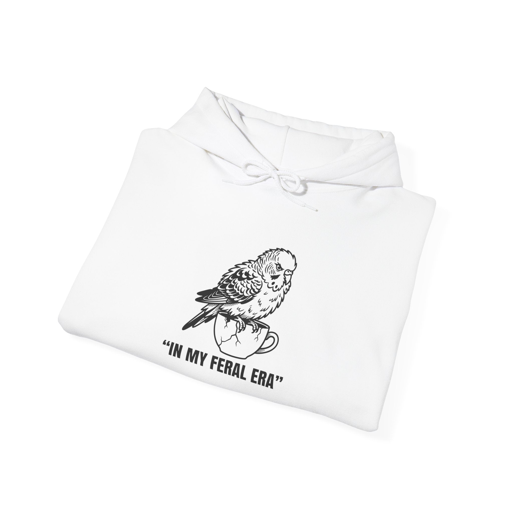 In My Feral Era Raccoon Mascot Hoodie