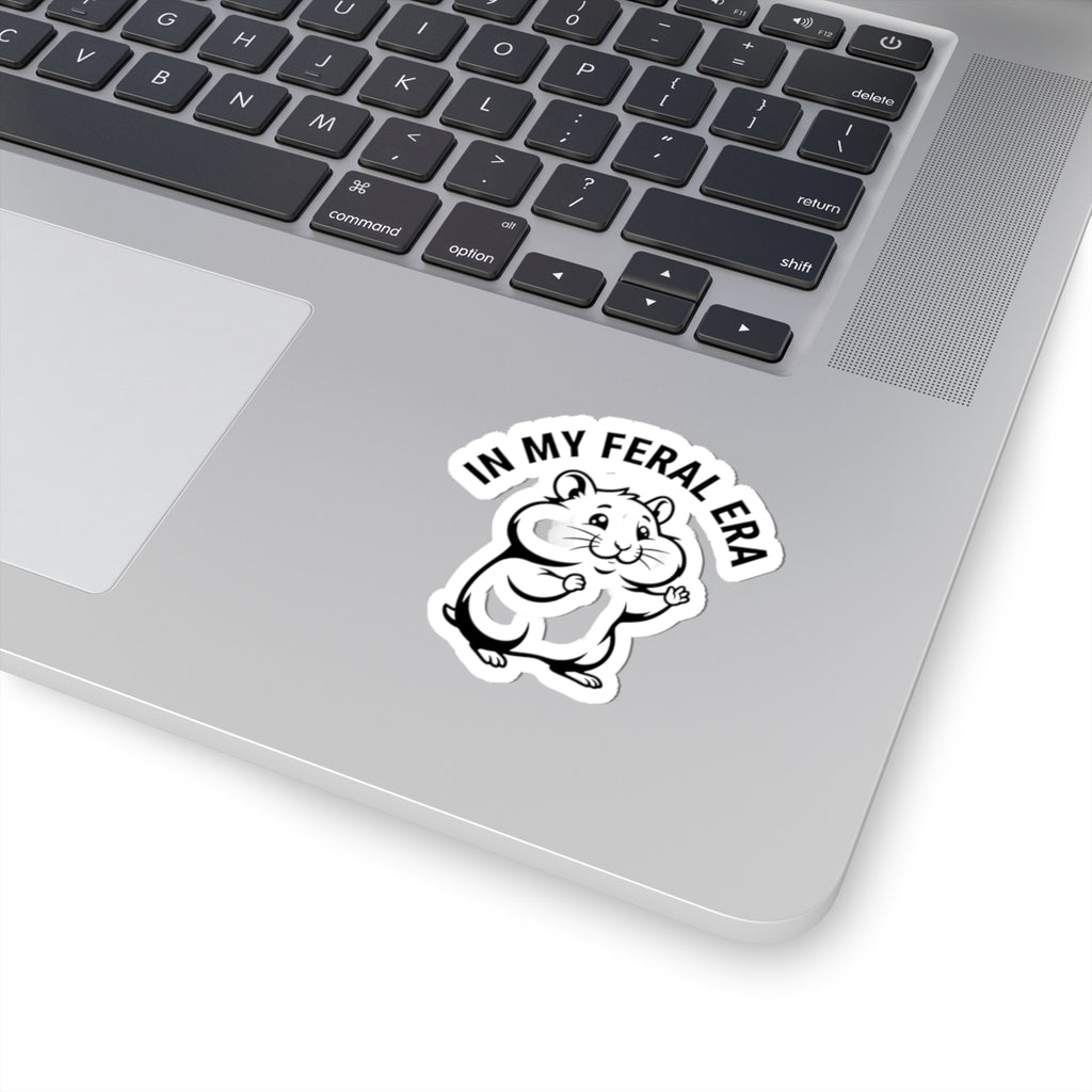 In My Feral Era Hamster Sticker