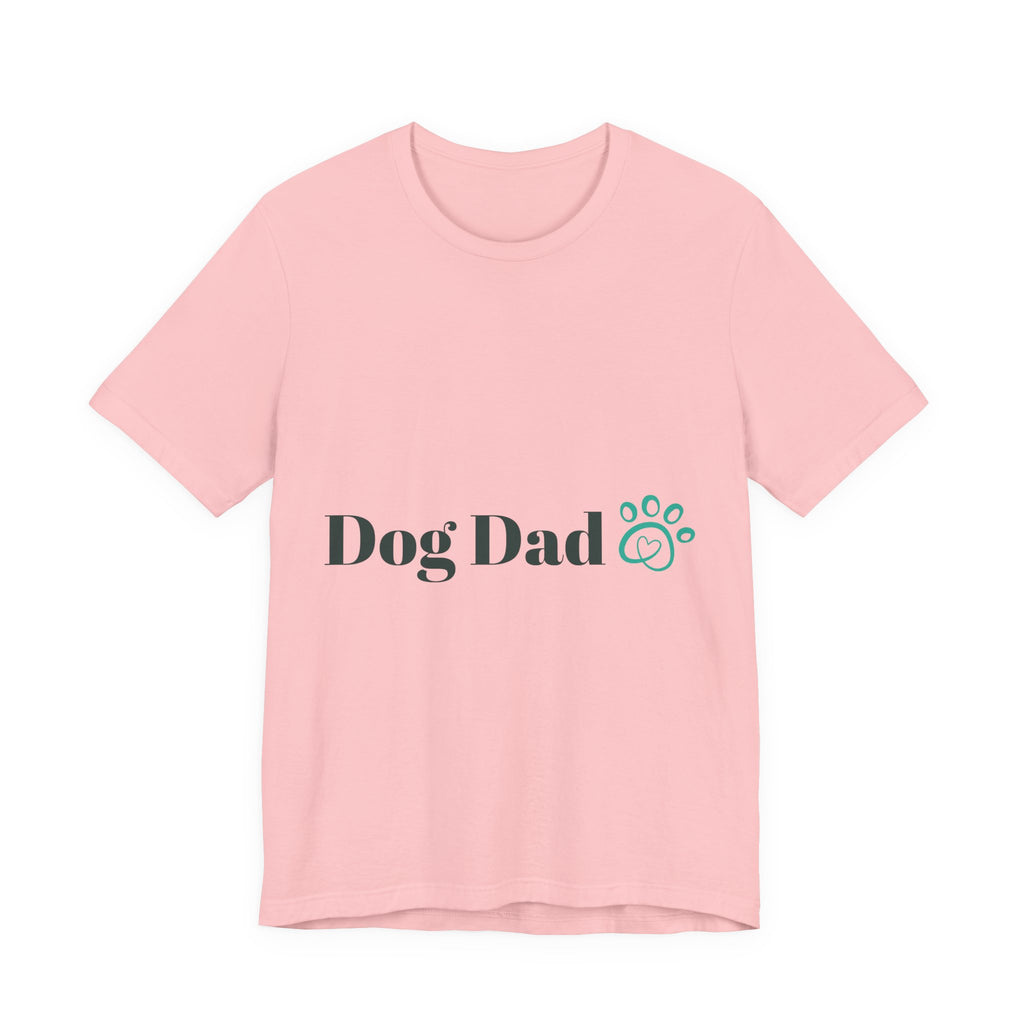 Dog Dad T-Shirt Paw Print Graphic Tee