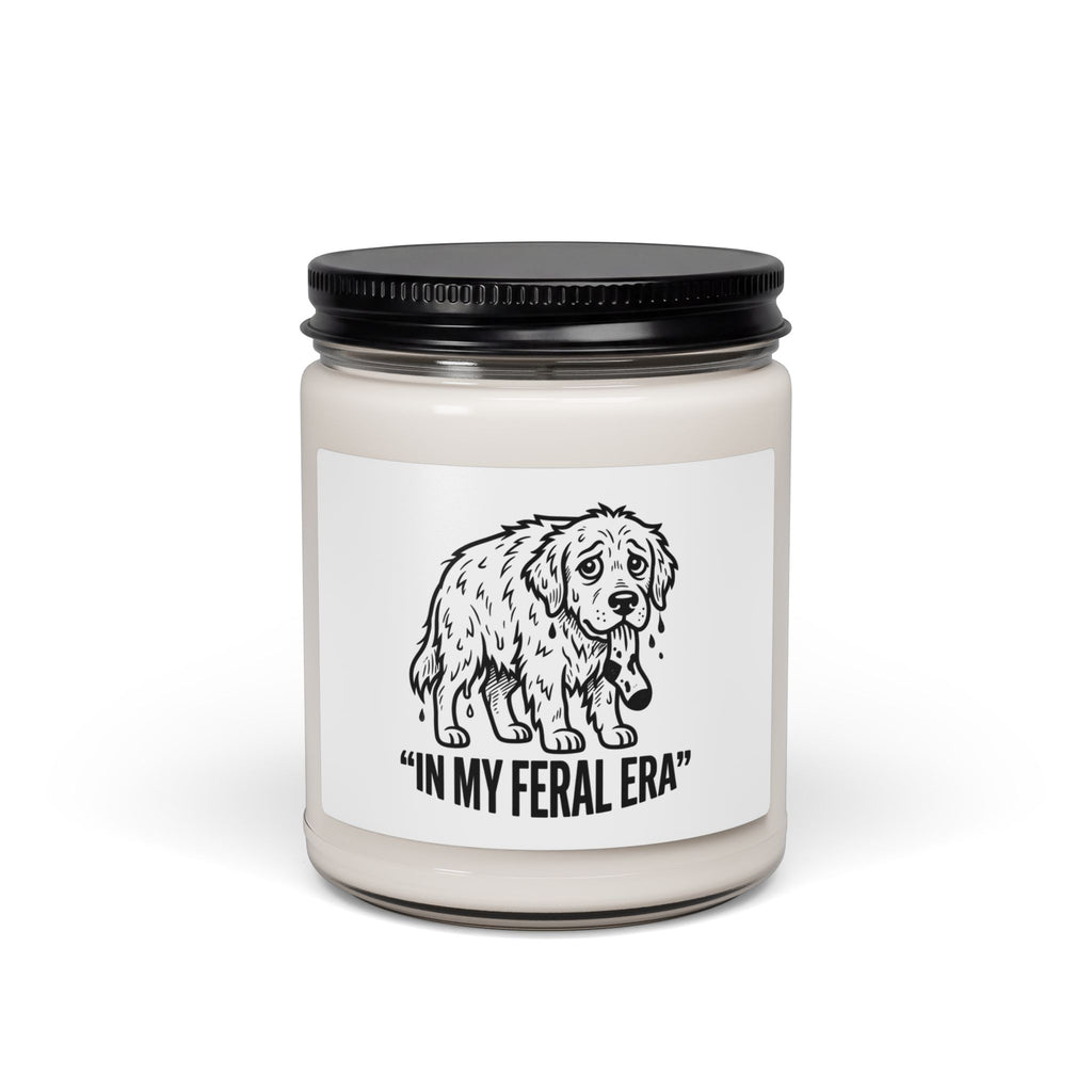 In My Feral Era Tired Mom Soy Candle
