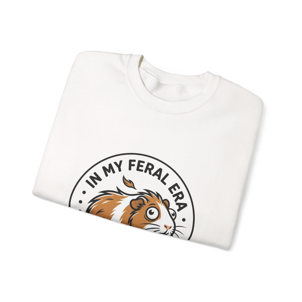 In My Feral Era Chaotic Cute Mascot Sweatshirt
