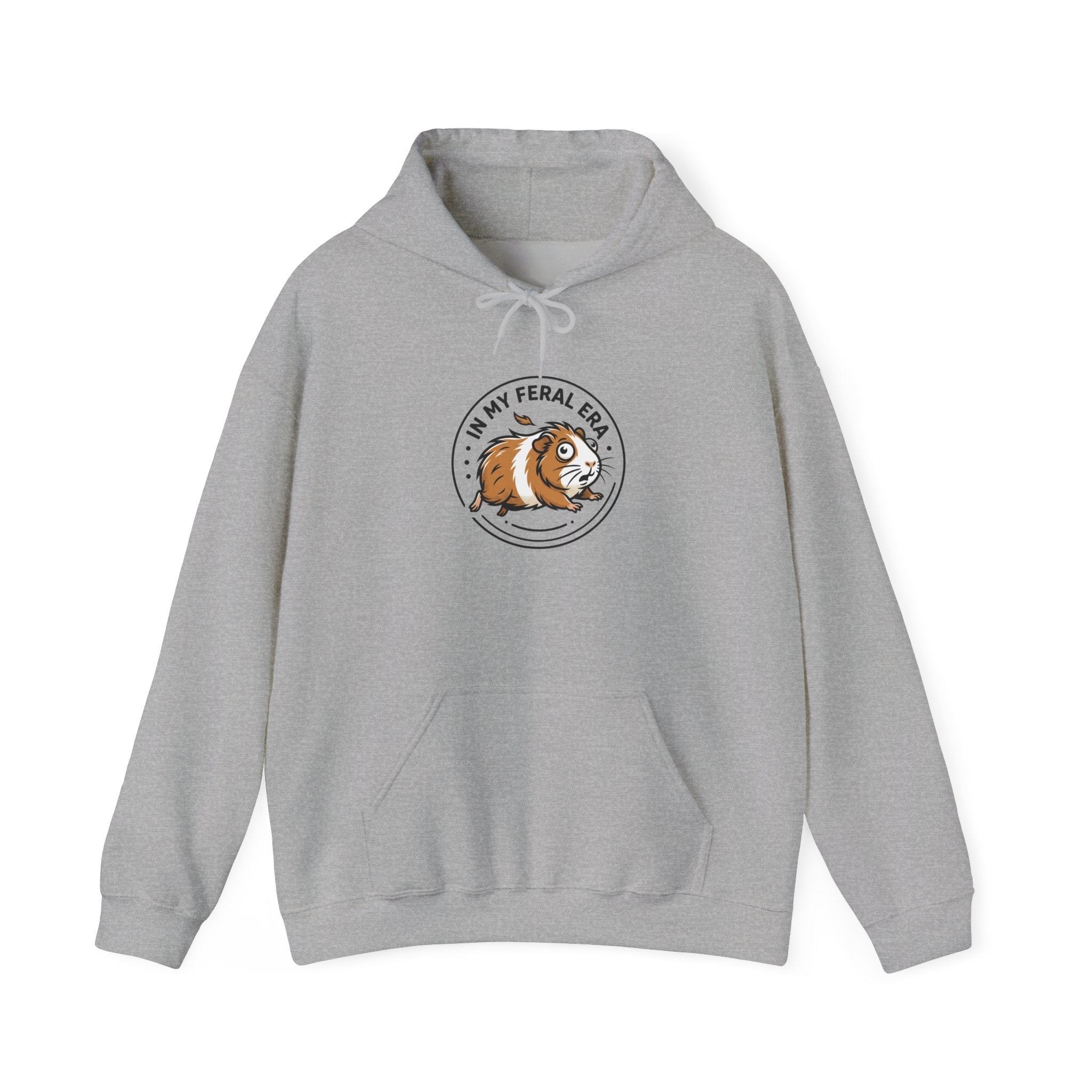 In My Feral Era Hamster Vintage Mascot Hoodie