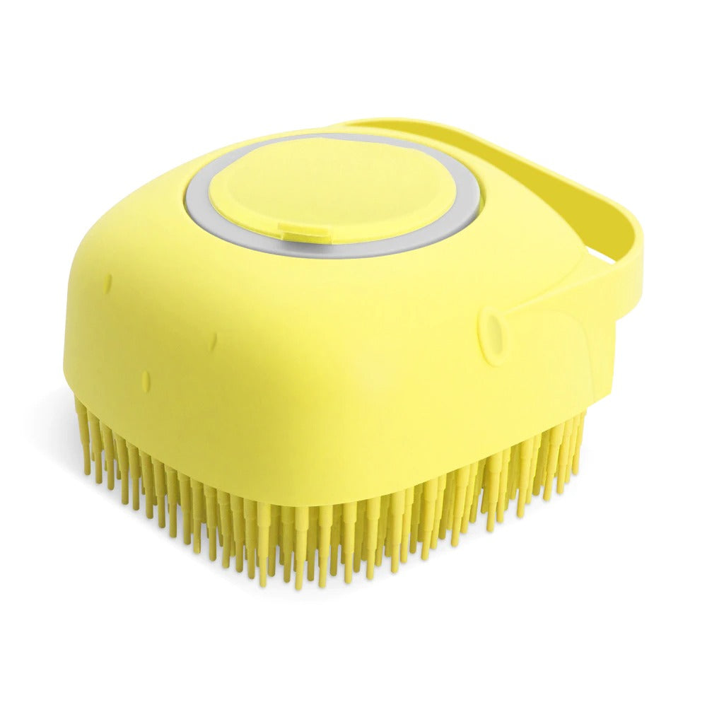 Silicone Pet Shampoo Brush & Grooming Comb