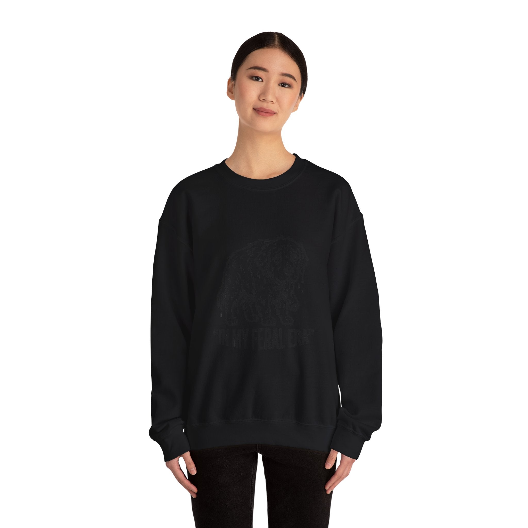 In My Feral Era Tired Mom Sweatshirt