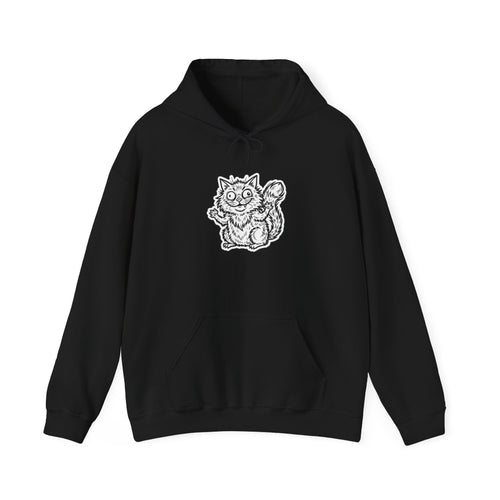 Chaotic Cute Vintage Cat Hoodie