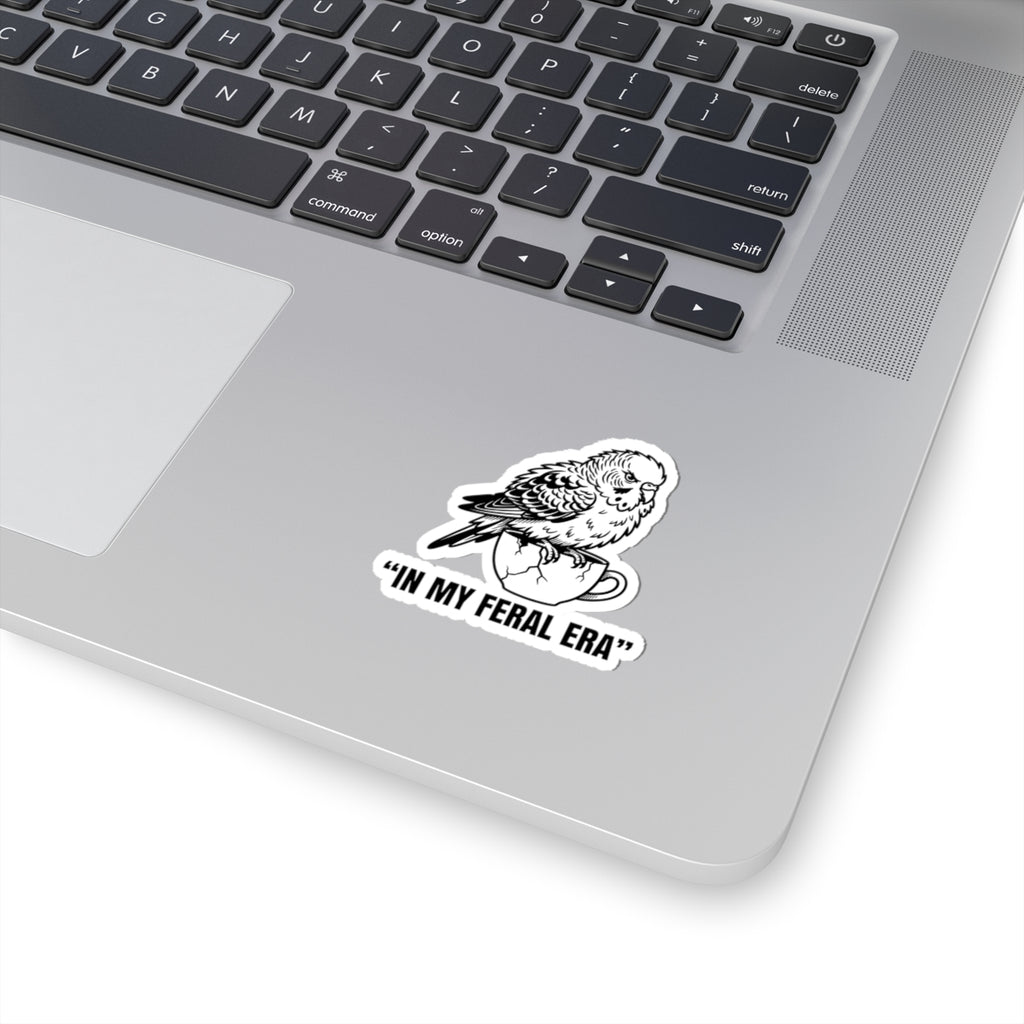 In My Feral Era Raccoon Sticker