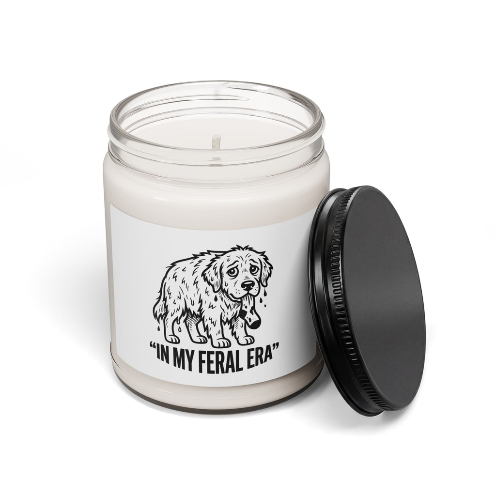 In My Feral Era Tired Mom Soy Candle