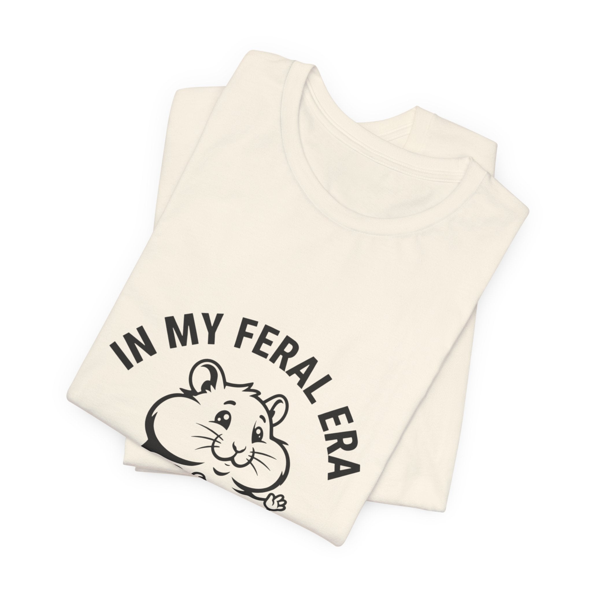 Feral Era Hamster Vintage Mascot Tee by Pawtrait Co.
