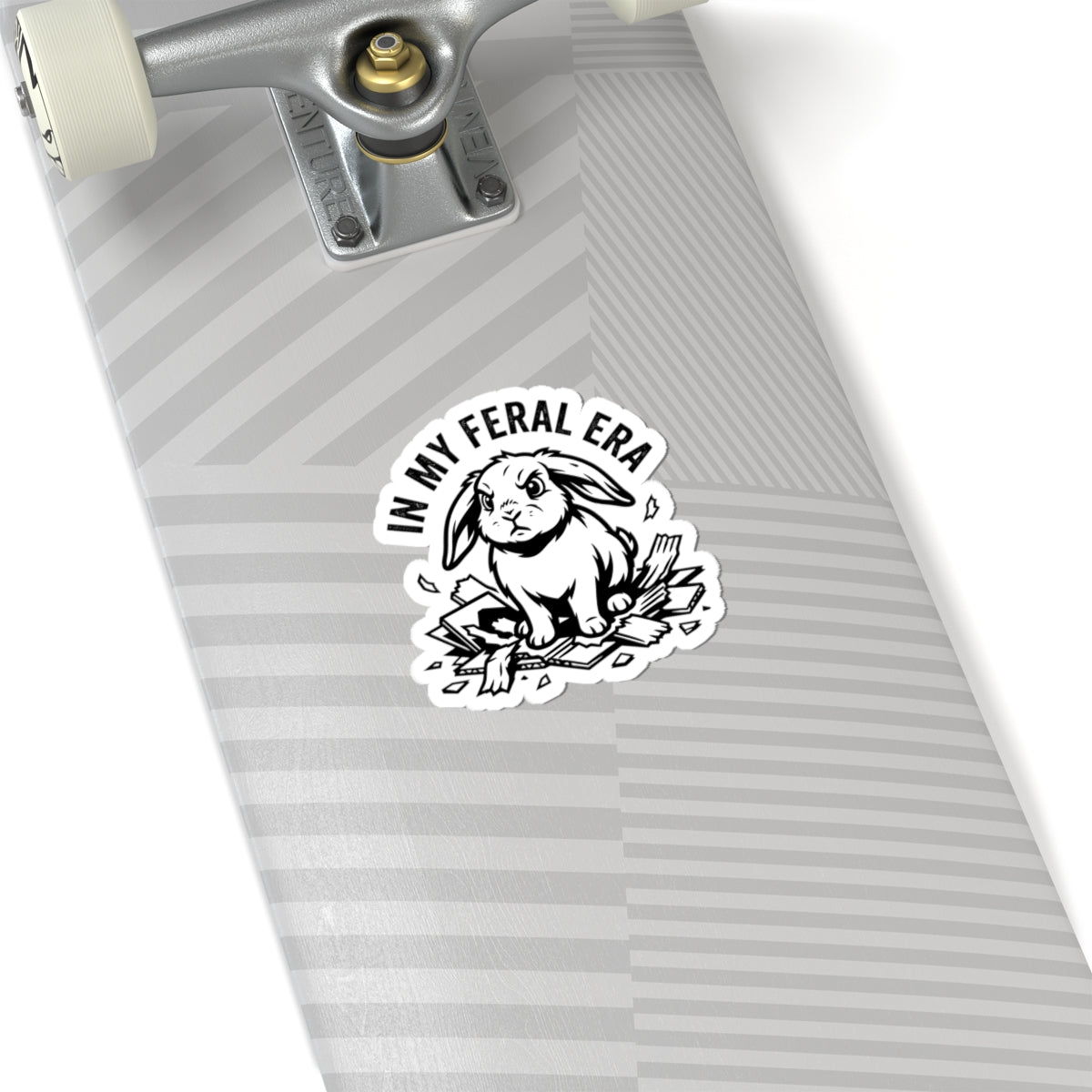 In My Feral Era Bunny Sticker