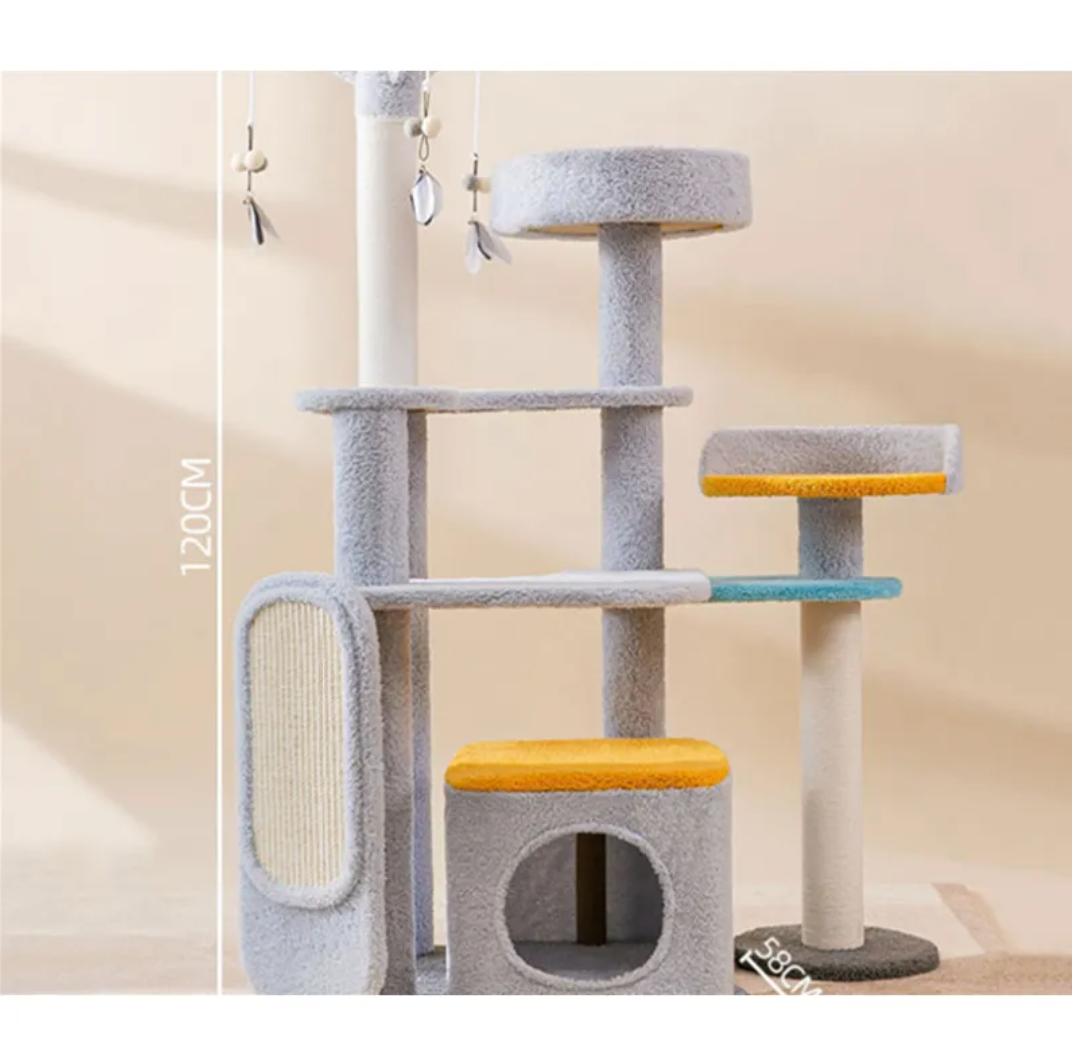 Large Cat Scratching Board and Jumping Platform Gy