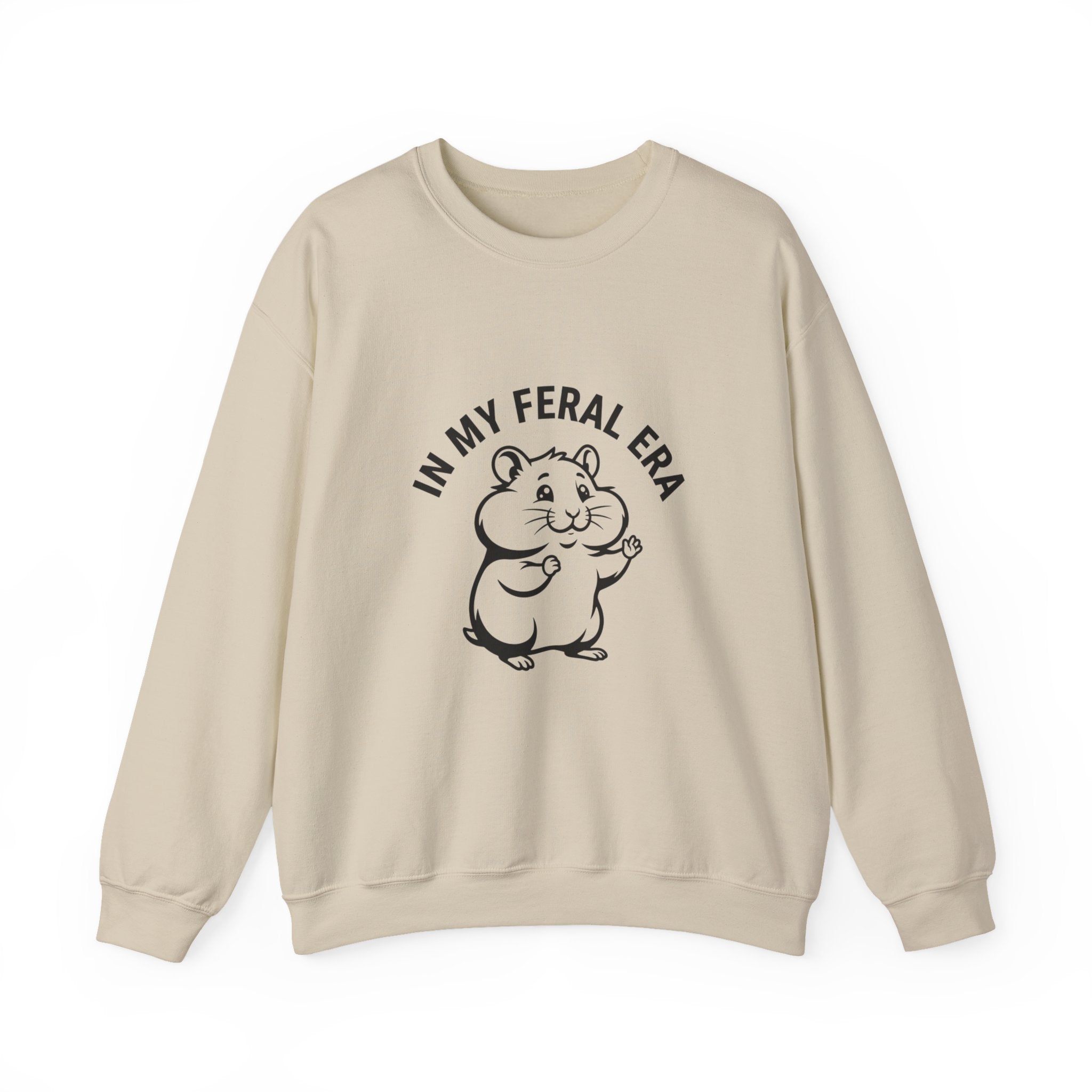 In My Feral Era Sweatshirt | chaotic cute, vintage mascot