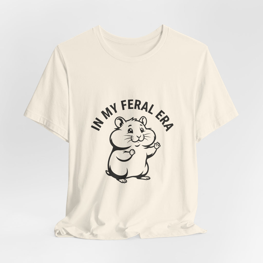 Feral Era Hamster Vintage Mascot Tee by Pawtrait Co.