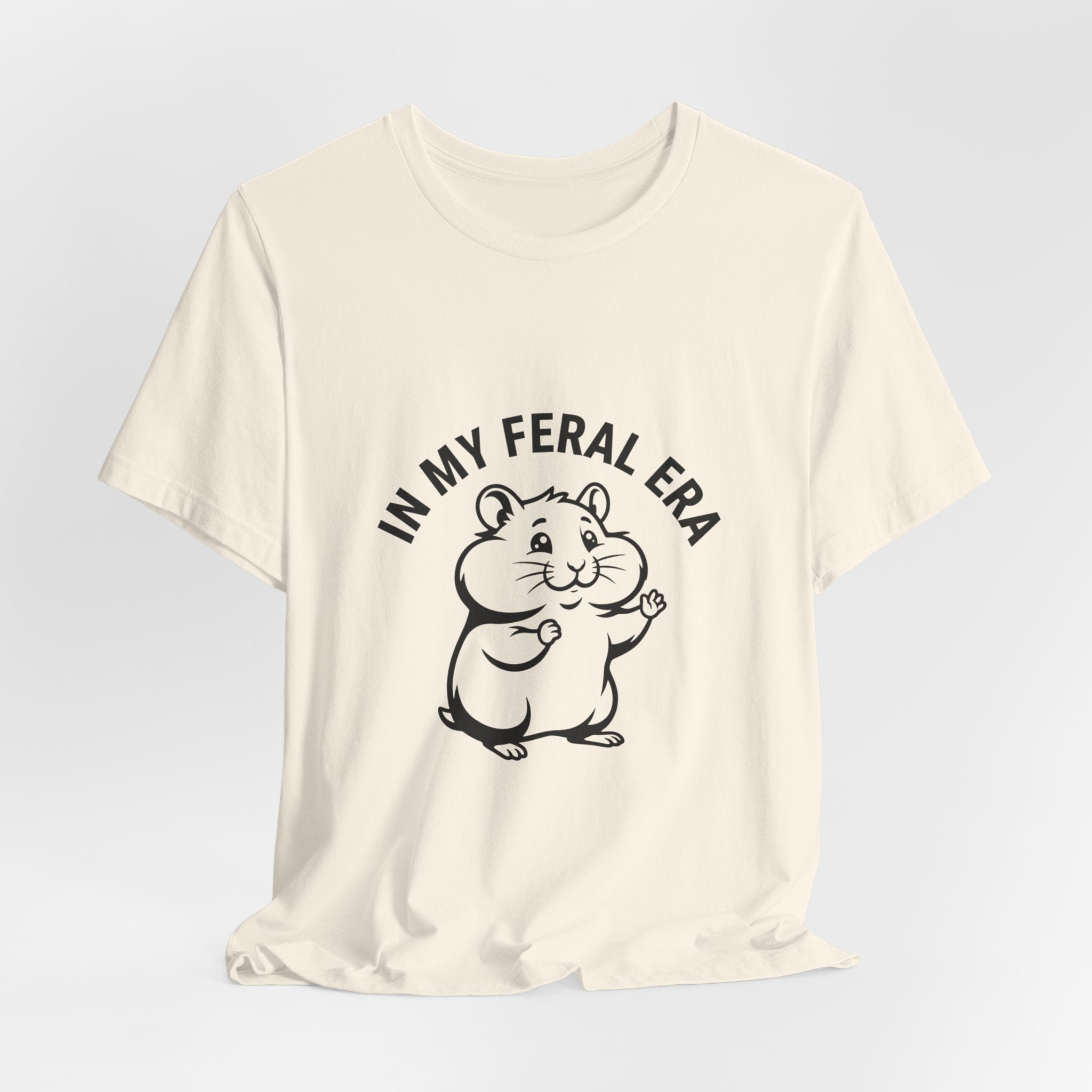 Feral Era Hamster Vintage Mascot Tee by Pawtrait Co.