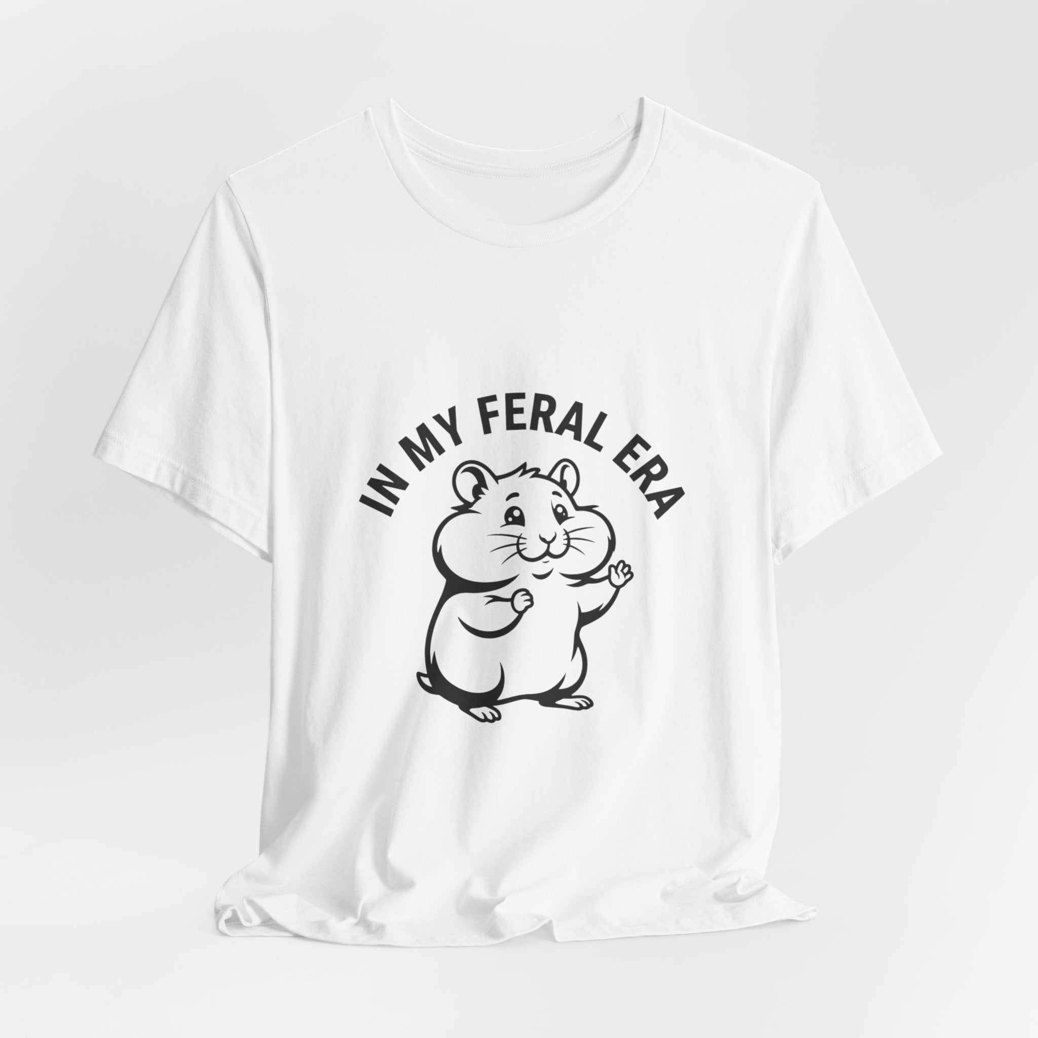 Feral Era Hamster Vintage Mascot Tee by Pawtrait Co.