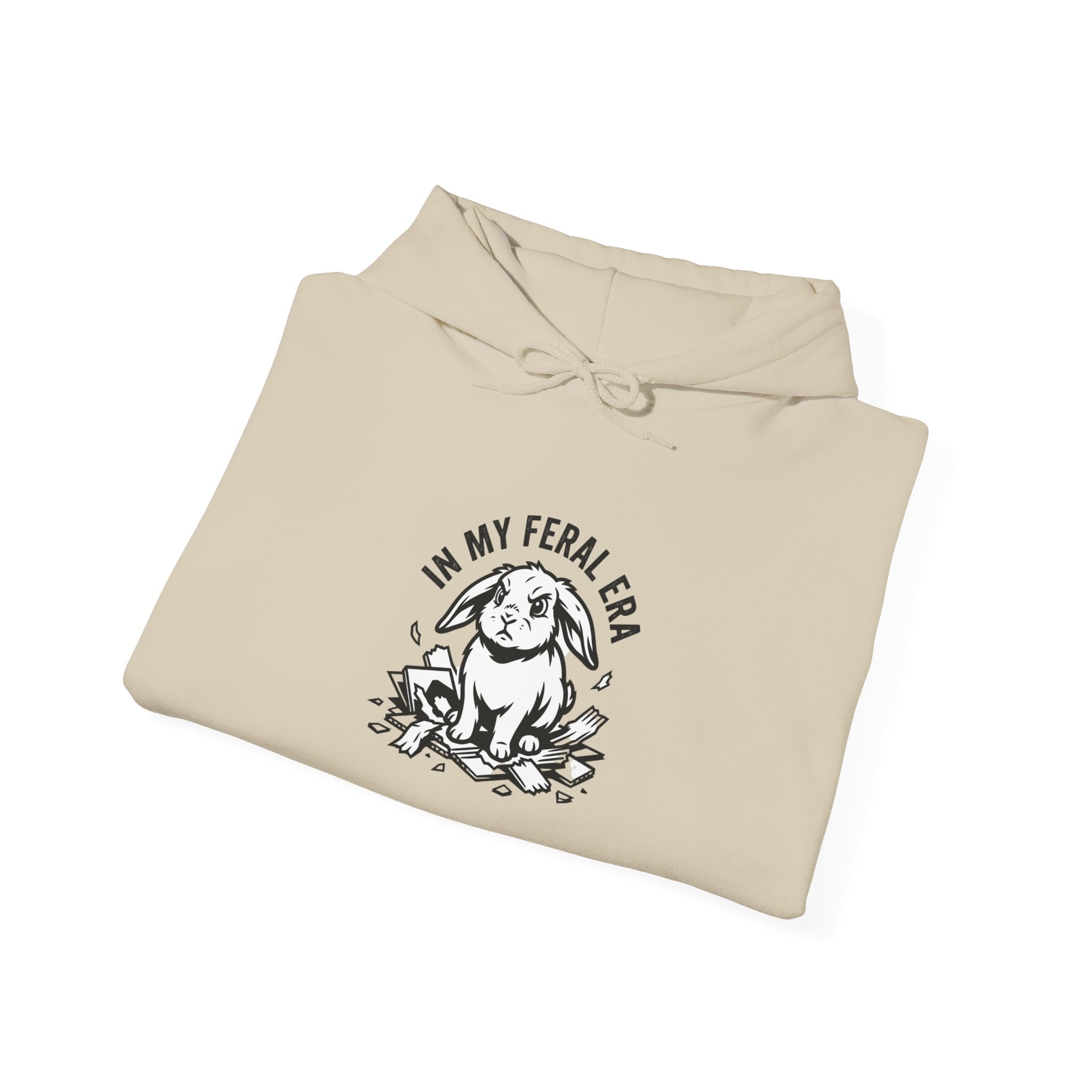 In My Feral Era Bunny Hoodie
