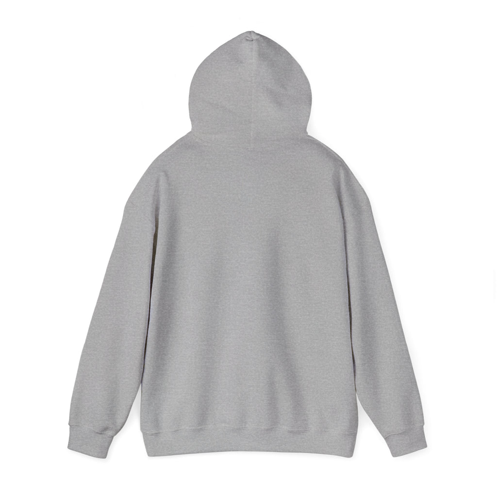 Back view of the Feral Era Royal Fox Hoodie in navy, showcasing its cozy and stylish design.