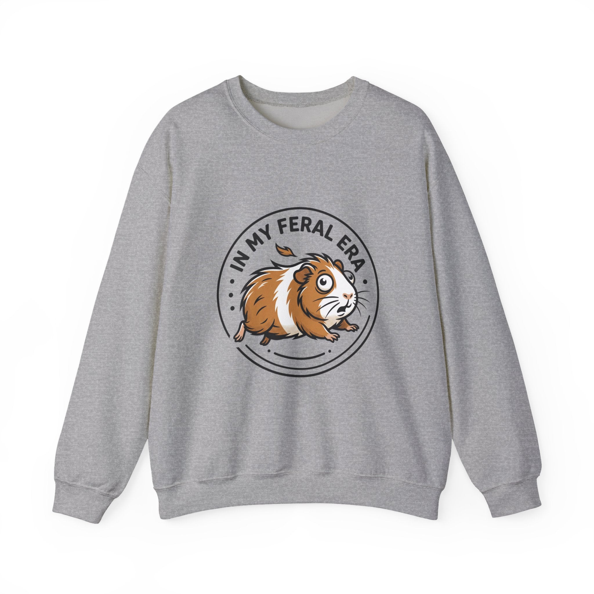 In My Feral Era Chaotic Cute Mascot Sweatshirt