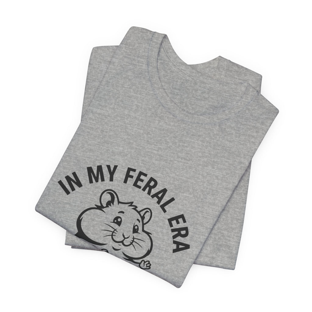 Feral Era Hamster Vintage Mascot Tee by Pawtrait Co.
