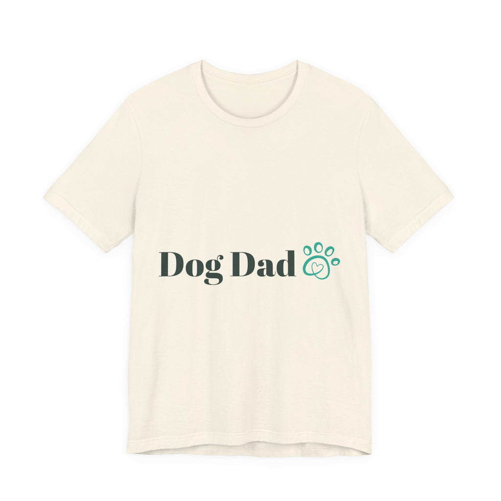 Dog Dad T-Shirt Paw Print Graphic Tee