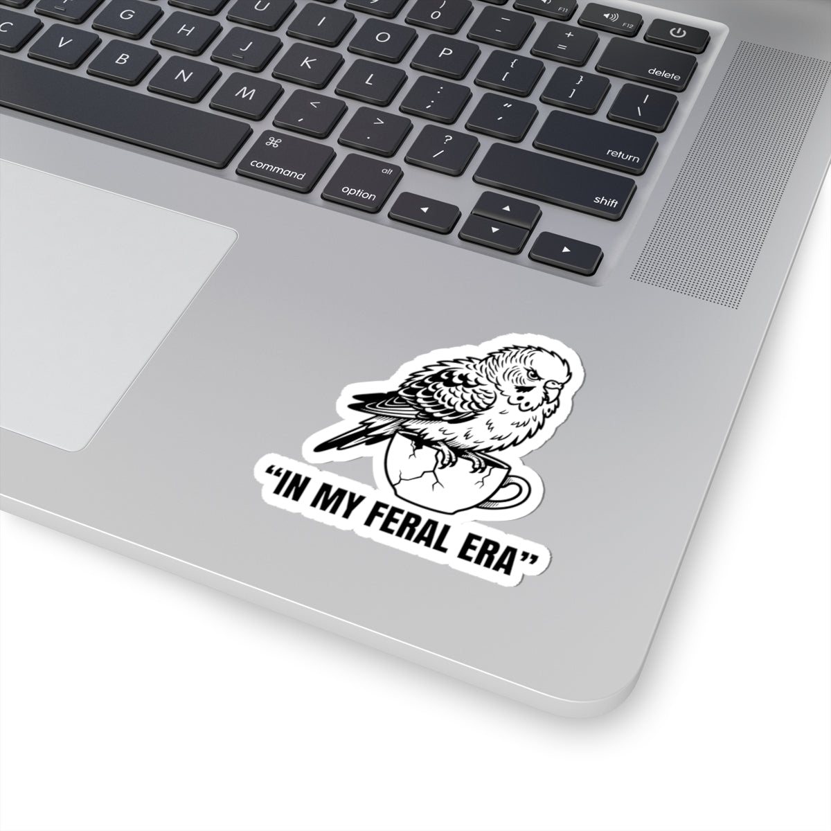 In My Feral Era Raccoon Sticker