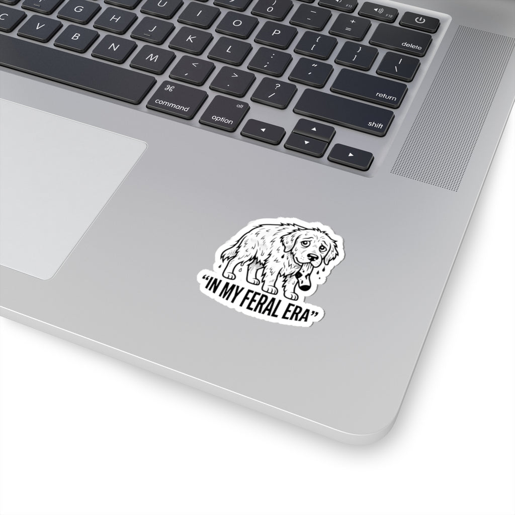 In My Feral Era Raccoon Introvert Sticker