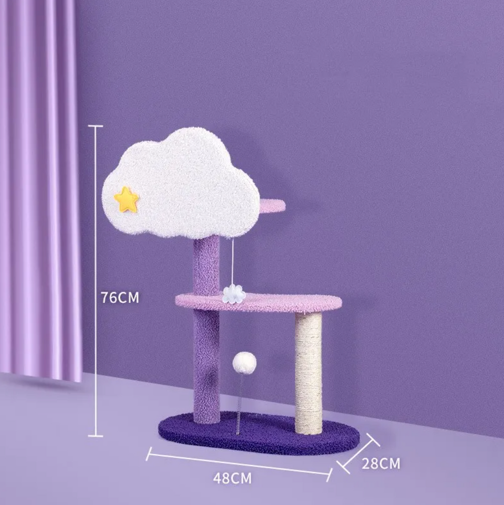 Large Cat Scratching Board & Jumping Platform