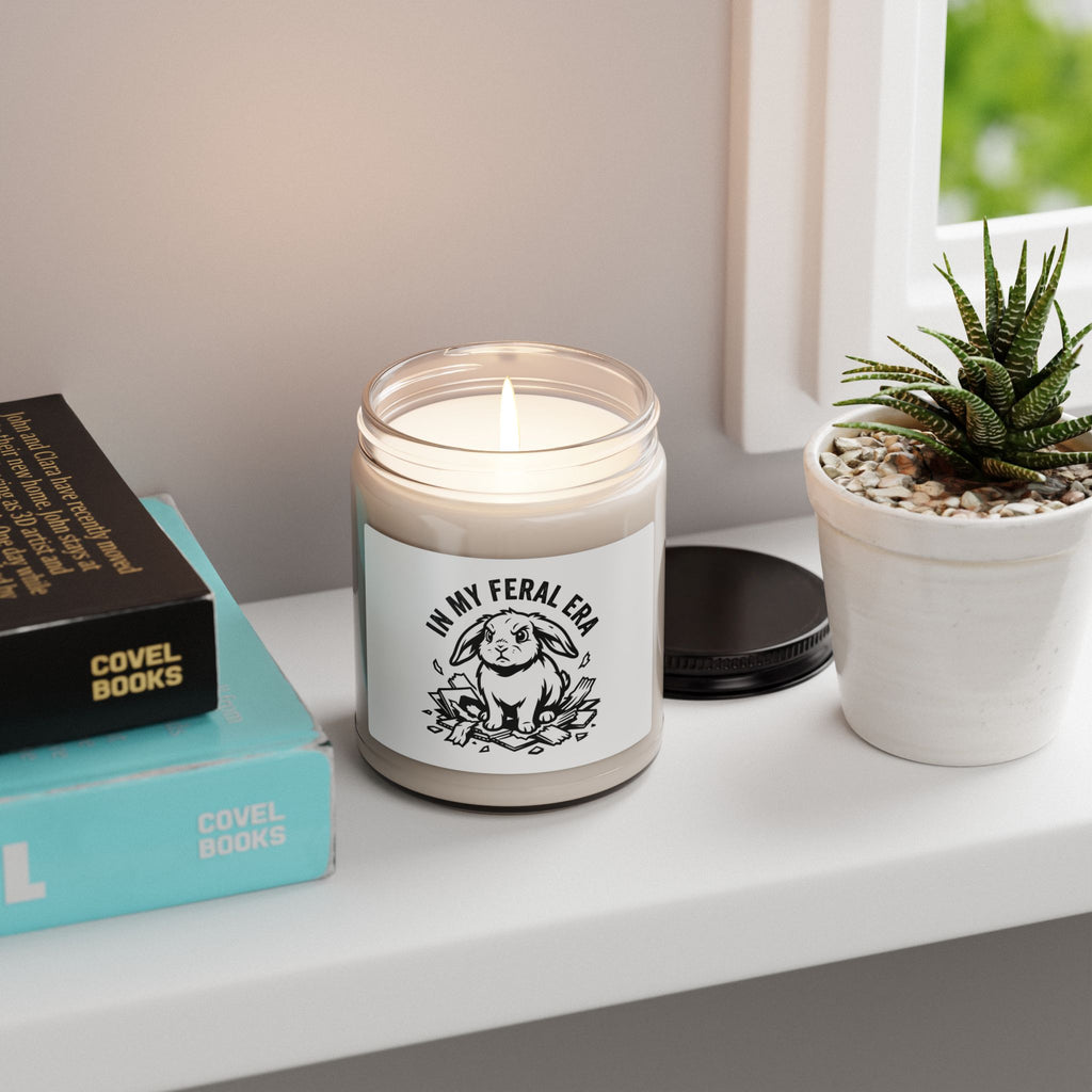 In My Feral Era Bunny Soy Candle