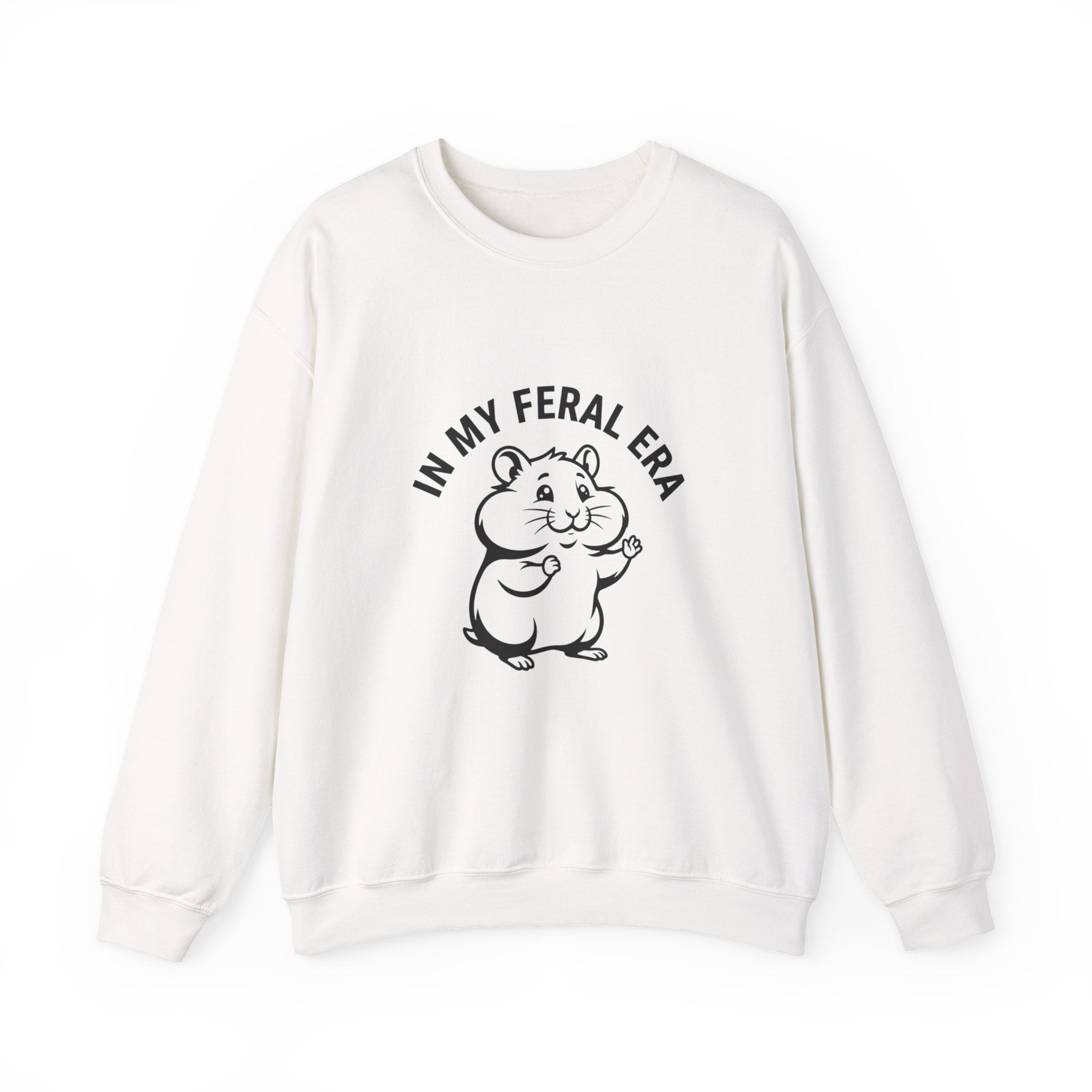 In My Feral Era Sweatshirt | chaotic cute, vintage mascot
