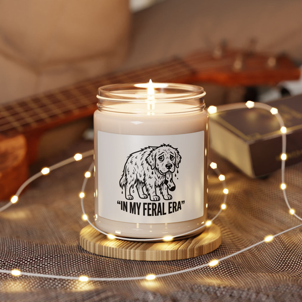 In My Feral Era Tired Mom Soy Candle
