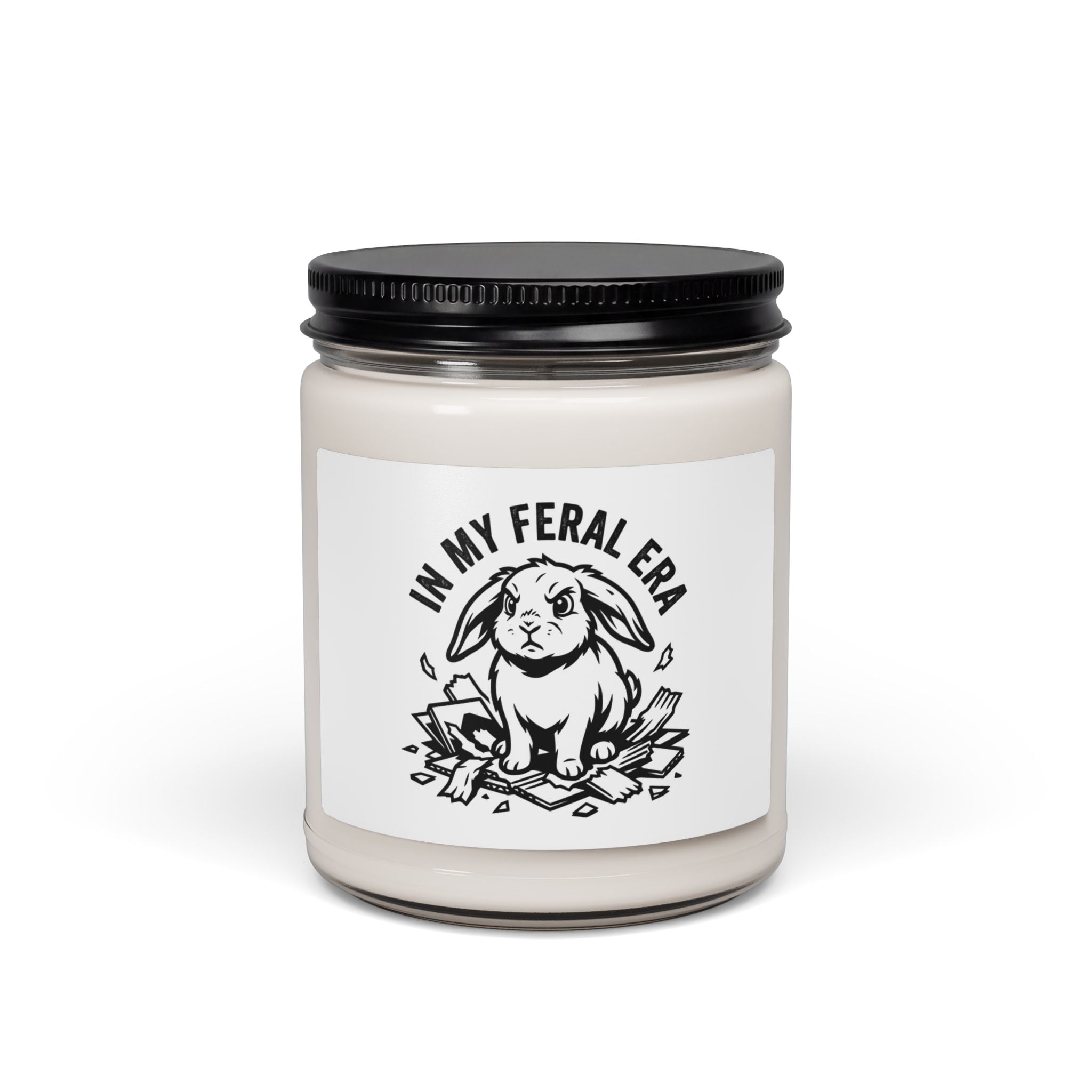 In My Feral Era Bunny Soy Candle